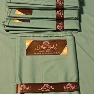 Sage Green Unstitched Men's Fabric Lebass E Khass
