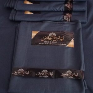 Slate Blue Unstitched Men's Fabric Lebass E Khass