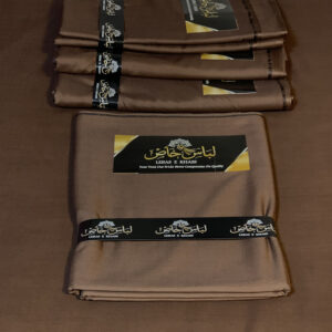 Mocha Brown Premium Unstitched Men's Fabric Pakistani Wash & Wear