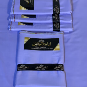 Royal Periwinkle Premium Unstitched Men's Fabric Pakistani Wash & Wear